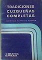 Tradiciones cuzqueñas completas | 185074 | Clorinda Matto De Turner