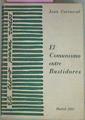 El Comunismo Entre Bastidores Conceptos Y Experiencias Sobre El Comunismo | 55503 | Carrascal Juan