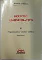 Derecho administrativo II Organización y empleo público | 107902 | Parada Vázquez, José Ramón