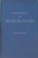 Elementos de Metereologia | 141662 | Fontsere, Eduardo