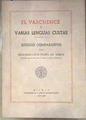El Vascuence y varias lenguas cultas | 186944 | Maria de Azkue