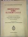 Observaciones sobre el color y la luz | 157591 | Lahuerta, Genaro