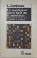 La investigación como base de la enseñanza | 127742 | Stenhouse, Lawrence