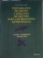 Contabilidad de costes y analítica de gestión para las decisiones estratégicas | 167649 | Blanco Ibarra, Felipe