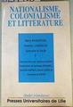 Nationalisme, Colonialisme et litterature | 159408 | Eagleton, Terry/Jameson, Fredic/Said, Edward