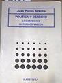 Política y derecho: los derechos históricos vascos | 96264 | Porres Azkona, Juan