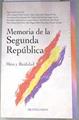 Memoria de la Segunda República: mito y realidad | 179483 | Egido León, María de los Ángeles