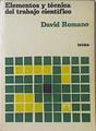 Elementos Y Técnica Del Trabajo Científico | 47645 | Romano David