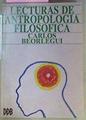 Lecturas De Antropología Filosófica | 61591 | Beorlegui Carlos