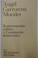 Representación política y constitución democrática | 95410 | Garrorena Morales, Ángel