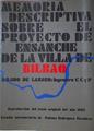 Memoria Descriptiva Sobre Proyecto De Ensanche De La Villa De Bilbao | 65065 | Lázaro Amado De
