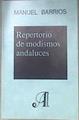 Repertorio de modismos andaluces | 182238 | Barrios, Manuel