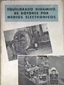 Equilibrado dinámico de rotores por medios eletrónicos | 170340 | Philips