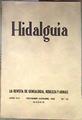 Hidalguía. La revista de genealogía, nobleza y armas. Num. 43. Año VIII. Noviembre - Diciembre 1960 | 187169 | VVAA