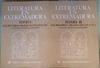 Literatura en Extremadura 2 tomos Escritores. XVI-XVII y XVIII y  Siglos XIX y XX hasta 1939 | 163050 | Pecellín Lancharro, Manuel