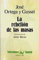 La rebelión de las masas | 144767 | Ortega y Gasset, José