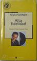 Alta fidelidad | 75330 | Hornby, Nick