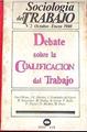 Sociología del Trabajo, 2. Debate sobre la cualificación del traba | 172059 | VV AA