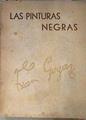 Las pinturas negras de Goya | 176907 | Agustín de la Herrán De La Pozas