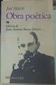 José Martí. Obra poética | 156045 | Martí, José
