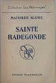"Sainte Radegonde (Collection ""Les Pèlerinages"")" | 147254 | Alanic, Mathilde