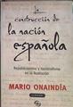 La construcción de la nación Española | 184173 | Onaindia, Mario