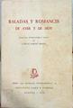Baladas y Romances de ayer y de hoy | 141639 | Carlos García Prada, Selección, introducción y notas de