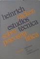 Estudios sobre técnica psicoanalítica | 140607 | Racker, Heinrich