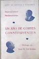 Un año de cortes constituyentes (Impresiones parlamentarias) | 183102 | José De Medina Y Togores/Prólogo de José M. Gil Robles