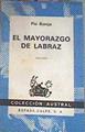 El Mayorazgo de Labraz | 174808 | Baroja, Pío