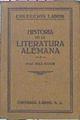 Historia De La Literatura Alemana II | 46447 | Koch Max