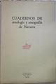 Cuadernos de etnología y etnografía de Navarra Nº 20 | 128584 | V.A.
