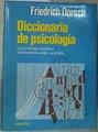 Diccionario de psicología | 105934 | Dorsch, Friedrich