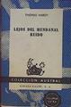 Lejos del mundanal Ruido | 153939 | Hardy, Thomas/Traducción del inglés por Federico Climent Terrero