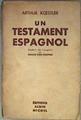 Un testament espagnol | 184499 | Arthur Koestler