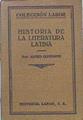 Historia De La Literatura Latina | 46448 | Oudemann Alfred