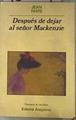 Después de dejar al Sr. Mackenzie | 183224 | Rhys, Jean