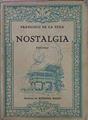 Nostalgia | 59226 | Vega, Francisco De La