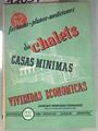 Fachadas planos mediciones de chalets casas mínimas viviendas económicas | 170576 | Anselmo Rodríguez Hernández