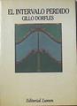 El intervalo perdido | 121275 | Dorfles, Gillo