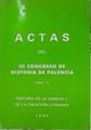 Actas III Congreso de Historia de Palencia Tomo I Historia de la lengua y de la creación literaria | 153972 | Congreso de Historia de Palencia (3 1995. Palencia