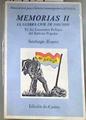 Memorias II. La guerra civil de 1936/1939: yo fui comisario político del ejército popular | 179695 | Álvarez Gómez, Santiago