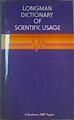 Longman Dictionary of Scientific Usage | 166009 | Varios