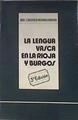 La Lengua Vasca en La Rioja y Burgos 3 Edición | 183191 | Merino Urrutia, José Juan Bautista