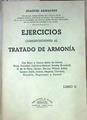 Ejercicios correspondientes al tratado de armonía Libro II | 172330 | Joaquín Zamacois