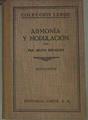 Armonia y Modulación | 154721 | Riemann, Hugo