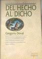 Del hecho al dicho | 179896 | Doval, Gregorio