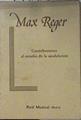 Contribuciones al estudio de la modulación | 94906 | Reger, Max