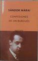 Confesiones de un burgués | 153152 | Márai, Sándor