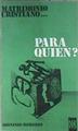 Matrimonio cristiano... Para quién? | 174154 | Borobio, Dionisio